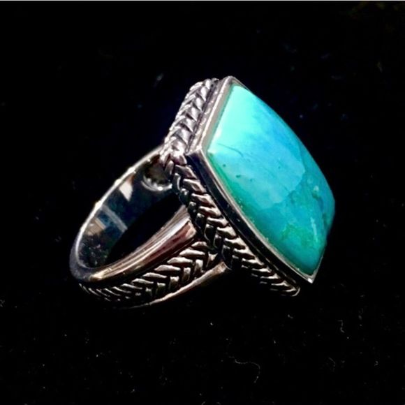 BARSE Turquoise Sterling Silver 925 Ring Sz 6 NWOT - Picture 6 of 9